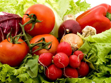 свежие овощи